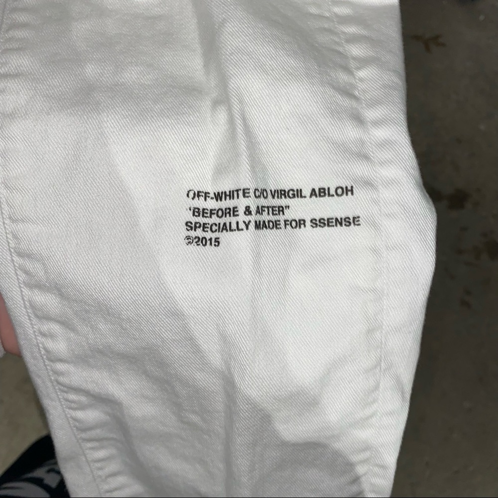 OFF-WHITE JEANS
